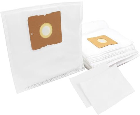 20x MisterVac SG bolsas de aspiradora compatible con amazon Basics Bodenstaubsauger mit Beutel 1,5 L SG