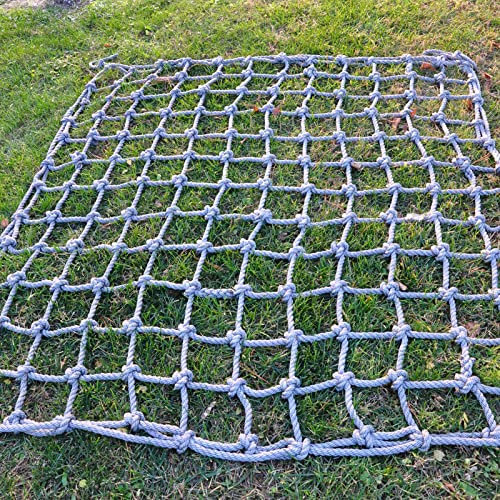 Filet à Grimper Filet De Sécurité pour Aire De Jeux,Filet pour Cadre d'escalade,Filet Militaire pour Escalade,balançoire en Corde pour Adultes Et Enfants,décoration De Cabane dans Les (Size:2m*3m)