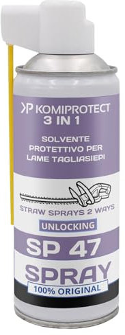 komiprotect® SP47 Solvente Lubrificante protettivo per lame tagliasiepi, antiruggine