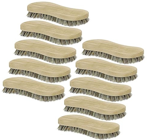 Wurzelbürste Scheuerbürste Waschbürste Bürste Reinigungsbürste S-Form 20cm hart (10)