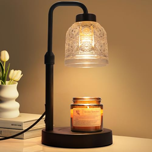 Yohonk Candle Warmer Lamp with Timer Dimmable, Adjustable Lamp Candle Warmer, Birthday Gifts for Women Mom, Wax Warmer Lamp for Scented Jar, House Warming Gifts New Home Decor