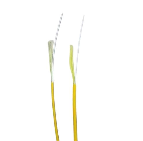 Cavo in Fibra Ottica da 100 m 3,0 mm 2,0 mm monomodale Single Core for Ponticello in Fibra Ottica codino G652D PVC Interno Giallo LSZH(Color:2.0mm PVC)