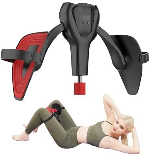Allenatore per Cosce, Rotante 360° Allenatore Pavimento Pelvico con Contatore, per Uomini e Donne, da 0 a 50 kg, Resistenza Regolabile Interna Della Coscia, Attrezzo per Glutei e Interno