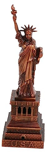 Amosfun Metall Statue of Desktop Dekoration Garten Statue Schmuck Ornament Home Office Decor
