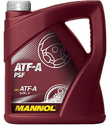 MANNOL 1 x 4L ATF-A PSF/Hydraulik- Servo- oel Suffix-A Rot Lenkoel