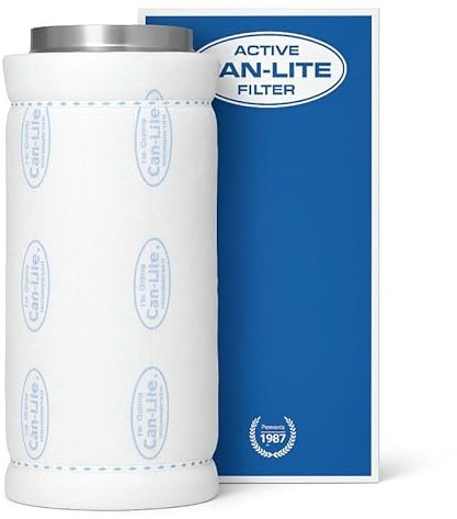 Weedness Filtro carbone attivo Can-Lite Crescita 150 m³ - Ventilatore tubo interno aerazione filtro odore evacuazione kit climatico
