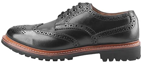 Cotswold Quenington Commando Goodyear Welt Shoe Male Black Size 12