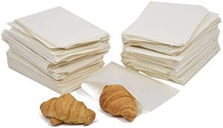 Scotchban Lot de 100 sachets en papier sulfurisé Blanc 15 x 12,5 cm
