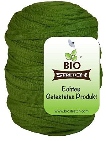 Biostretch Soft Garden Plant Ties for Indoor & Outdoor Plants - Strong & Stretchy Cut-to-Length Garden Twine for Climbing Plants, Tomato Vines & Home Gardening (20M / 65 ft)