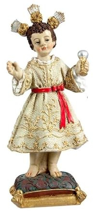 DRW Jesus Kind Sagrario Jesus Harz Berge Handbemalt 11 cm