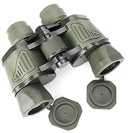 JIEZM Fernglas 50x50 für Erwachsene HD Professionelles wasserdichtes, beschlagfreies Fernglas mit Nachtsicht bei schwachem Licht FMC BAK4 Prismenobjektiv für die Vogelbeobachtung auf der Jagd auf