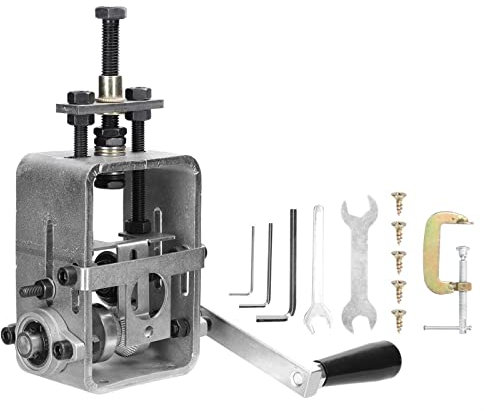 Pince à dénuder Dénudeur de fil électrique outil de dénudage manuel de fil de cuivre Machine à éplucher les câbles avec manivelle avec perceuse électrique for fil de 2-24mm
