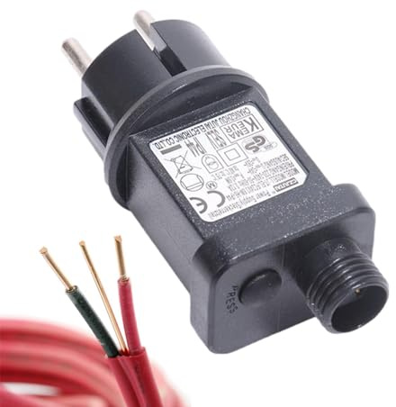 Alimentatore Per Luci Di Natale - Sostituzione Driver LED A Bassa Tensione Da 4,5 V | Americana Per Alimentatore Impermeabile Per Progetti Informatici, Presa Per Trasformatore Elettrico A Bassa