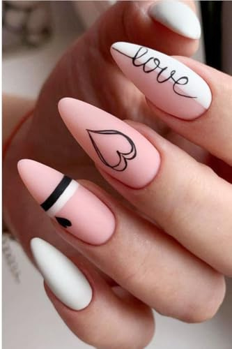 JMEOWIO Nagelfolie Valentinstag Sherz Gel Nail Nagelfolien Selbstklebend Nagelsticker Uv Härtend Dekoration Nageldesign Zubehör