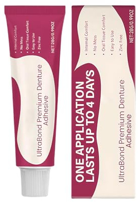 Adesivo e Colla per Dentiere Prodotti per la Cura e Manutenzione delle
