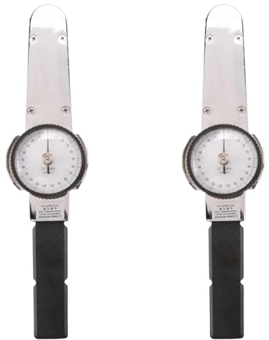 Reeatel 2X 0-100N.M Misuratore di Coppia Professionale Indicatore Un Quadrante Strumento Manuale Un Due Vie Chiave Dinamometrica Digitale