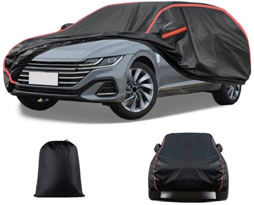 Car Cover Waterproof for Vauxhall Corsa 2024, All Season Outdoor Indoor Protection, Waterproof UV Resistant Anti-Dust Full Cover with Bag-FL12