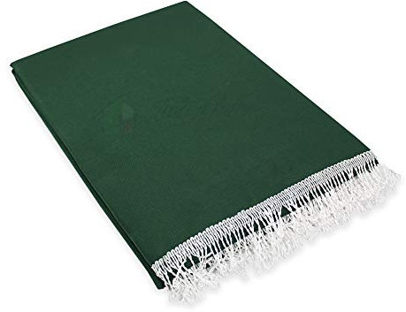 Tenda da Sole da Esterno per Balcone in Tessuto Resistente Misura cm 140x300 in 100% Poliestere con Anelli Dis. 5 Verde