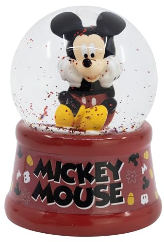 DECORATIVE MICKEY MOUSE SNOW GLOBE IN GIFT BOX
