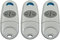 Jumoozi Telecomando di ricambio universale per cancello del garage a 2 pulsanti, compatibile con Came Top 432EE 432NA 432SA 432M cancello del garage 433,92 MHz (confezione da 3)