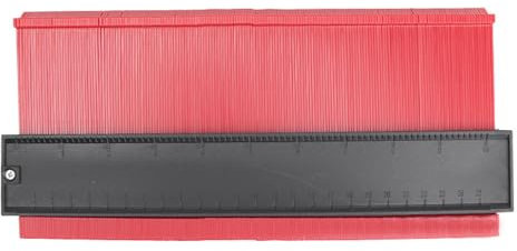 Profile Gauge 6 Inch/14cm, Contour Gauge Profile Tool, Contour Duplicator for Precise Copy Irregular Shape Tool for Carpentry, Flooring, Tiles, Woodworking, Construction, Ideal for DIY Project