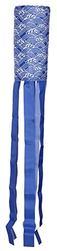 BESPORTBLE Japanische Windsock Flagge Aus Polyester 39X12 Für Garten Draußen Hängende Dekoration Mit Lanyard Für Festliche Feiern Und Themenpartys