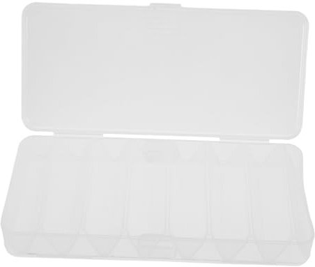 iplusmile Doppellagige Angelköderbox Aus Robustempc Mit Transparentem Deckel Organizer Für Angelzubehör Großer Stauraum Leichter Angelsortierkoffer Für Angelausflüge
