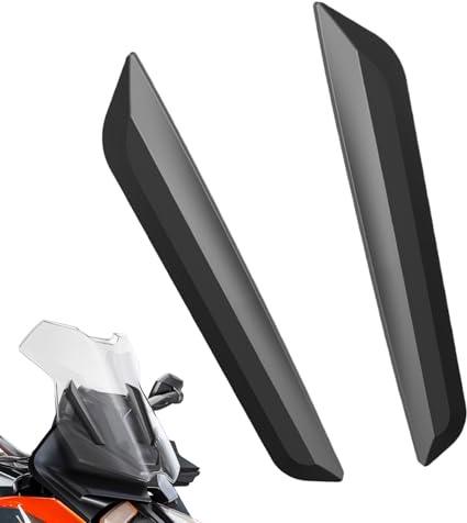 Genérico Deflettore per moto, striscia protettiva per moto, striscia protettiva decorativa di misura comune per protezione da viaggio in moto all'aperto e attività sportive per donne e uomini