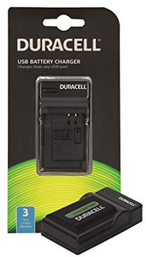 Duracell DRS5965 Charger with USB Cable