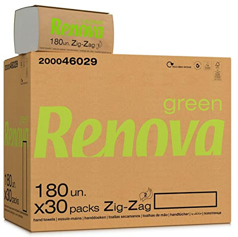 Renovagreen Zig-Zag Handtücher