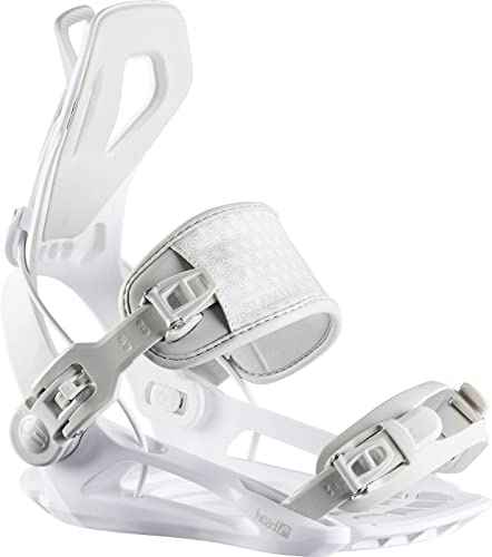 HEAD RX Fay Snowboard Bindings, White, Medium
