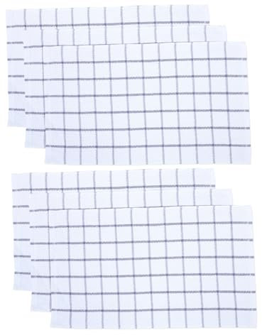 COLLBATH 6piezas Paños De Cocina Algodón Paños Lavar Platos Absorbentes Multifuncionales