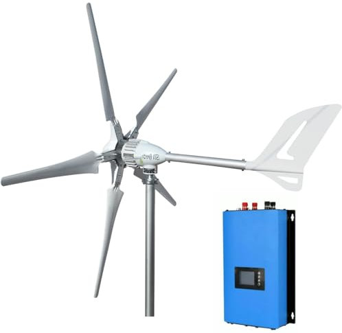 220 Volt Istabreeze 2000 Watt Windturbine - Netzeinspeisung Windgenerator für erneuerbare Energie, ideal für Zuhause