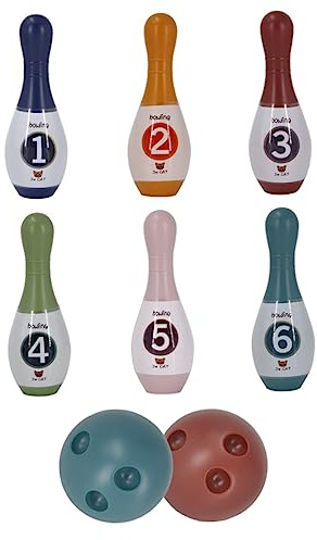 ADOCARN 1 Juego Bolos Infantil Interactivo para Actividad para Interior y Exterior