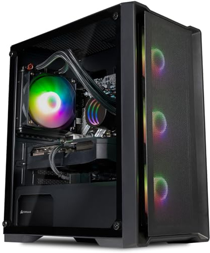 SCAN Medius Liquid Cooled Gaming PC | RTX 5070 Ti 16GB | Ryzen 7 9800X3D 8-Core | 32GB DDR5 RAM | 1TB M.2 SSD | Dynamic RGB Lighting | WiFi | Streaming Ready | Windows 11
