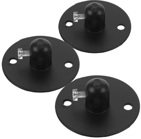 UKCOCO Kit de Tirador de Cable del Baño en Hierro Negro con Diseño Elegante, Sujetacables Ligeros y Montaje en Techo para Gestión de Cables en Dormitorios y Salones