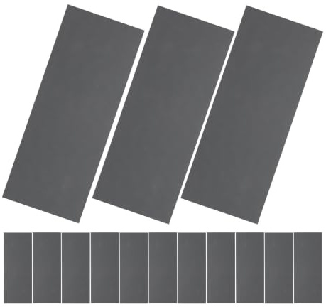 BESTOMZ 45 Piezas Papel de Lija 2000 Grano Húmedo y Seco para Muebles y Metal, 45 Hojas de Emery para Procesamiento Fino y Alta Durabilidad