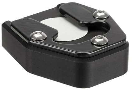 Motorcykelstativförlängare Motorcykel Kickstand Extender Pad Sidostöd Fotförstoringsplatta för Sportster Heightened Extension Kit