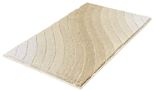 Kleine Wolke Badteppich Tender, 60x100 cm, Sandbeige