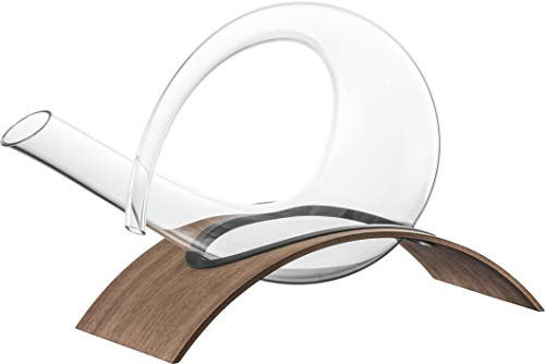Dekantierkaraffe H.420mm/0,75ltr. auf Holzsockel NO DROP 773/1.6 NO DROP EDITION WOOD Eisch Glas