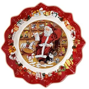 Villeroy & Boch 14-8332-3601 Plato para Galletas, 0.38 litros, Porcelain, carbón
