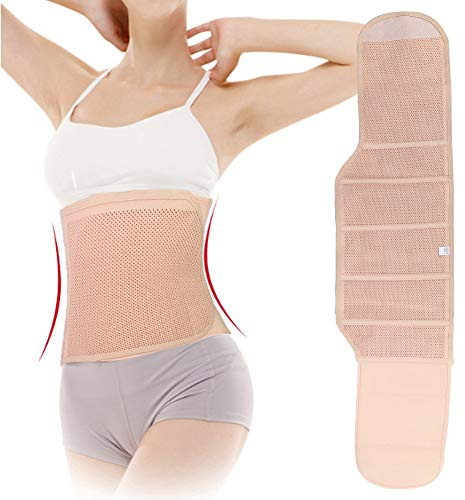 Cinturón de Soporte para el Vientre, Banda para el Vientre Posparto Transpirable para Mujeres Embarazadas, Cinturón de Soporte para el Abdomen Cuidado de la Talladora del Cuerpo, Apoyo para el(M)