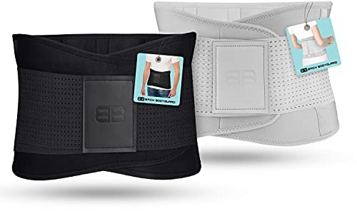 BACK BODYGUARD fascia lombare supporto schiena - corsetto lombare-fascia lombare ortopedico - fascia schiena lombare per Uomo e Donna-varie dimensioni