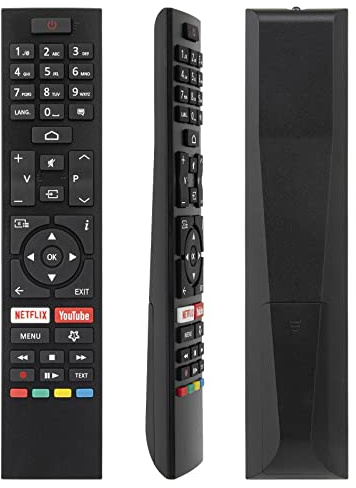 Neue Fernbedienung CT-8557 RC43157 Ersatz für Toshiba Smart TV, Kompatibel mit Toshiba 3UA2063DA 32WA2063DAI 55UA2063DAI 50UA2063DG 32LA2063DG 58UA2063DG