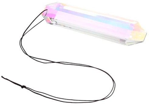 Milisten 1satz Kreatives Für Schmuckherstellung Kristall-Dangle-Pendants Bunte Charms Mit Schnur Für Halsketten Armbänder Schlüsselanhänger Und -Dekorationen