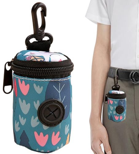 Hundekotbeutelhalter – Tragbarer Hundebeutelhalter Hund Gassi gehen Zubehör | Hundekotbeutelhalter, Hundebeutelspender für Spaziergänge