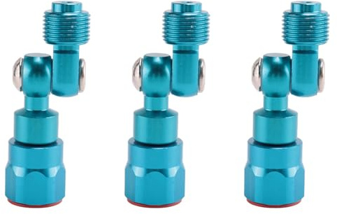 NJTHNTJR 3 adaptadores de junta giratoria para máquina sin aire F-7/8 pulgadas M de 7/8 pulgadas, junta giratoria plateada para pulverizador de pintura