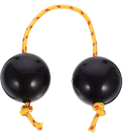 Warmhm Musikale Eier-Shaker Für Junge Mädchen Robuste Maracas-Eier Aus Kunststoff Schüttelnde Schlaginstrumente Mit Festen Befestigungsketten Für Percussion-Spielzeug