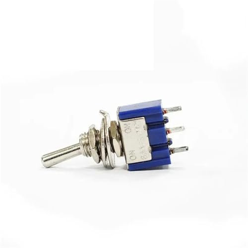Interrupteur à bascule à verrouillage 2 positions AC ON-ON SPDT 6 A 125 V 1 pièce