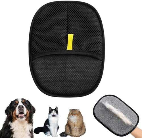 FWORUAIS Fur Magnetic Glove - Antistatic Glove for Removing Pet Hair, Double-Sided Gloves for Pet Care for Clothes, Sofas, Carpets, Car Interiors